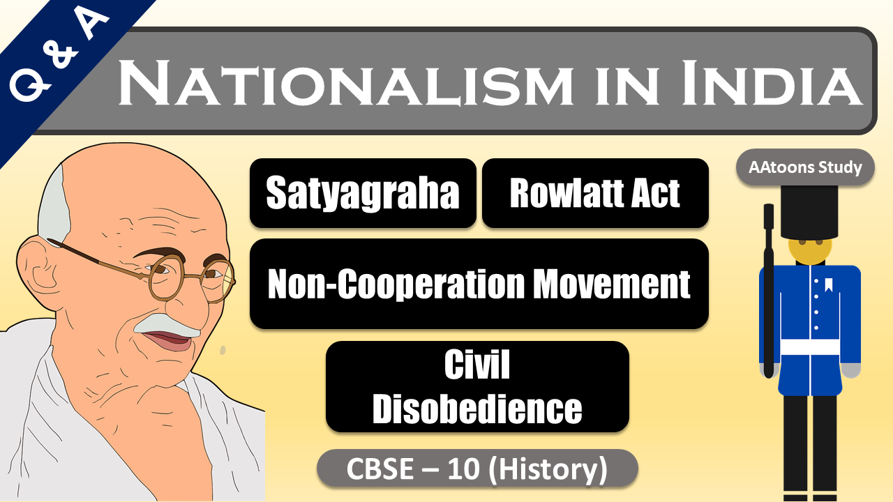 Nationalism In India Questions And Answers Cbse