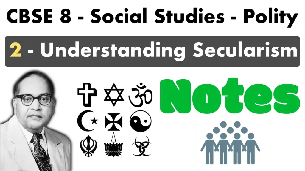 Understanding Secularism Notes