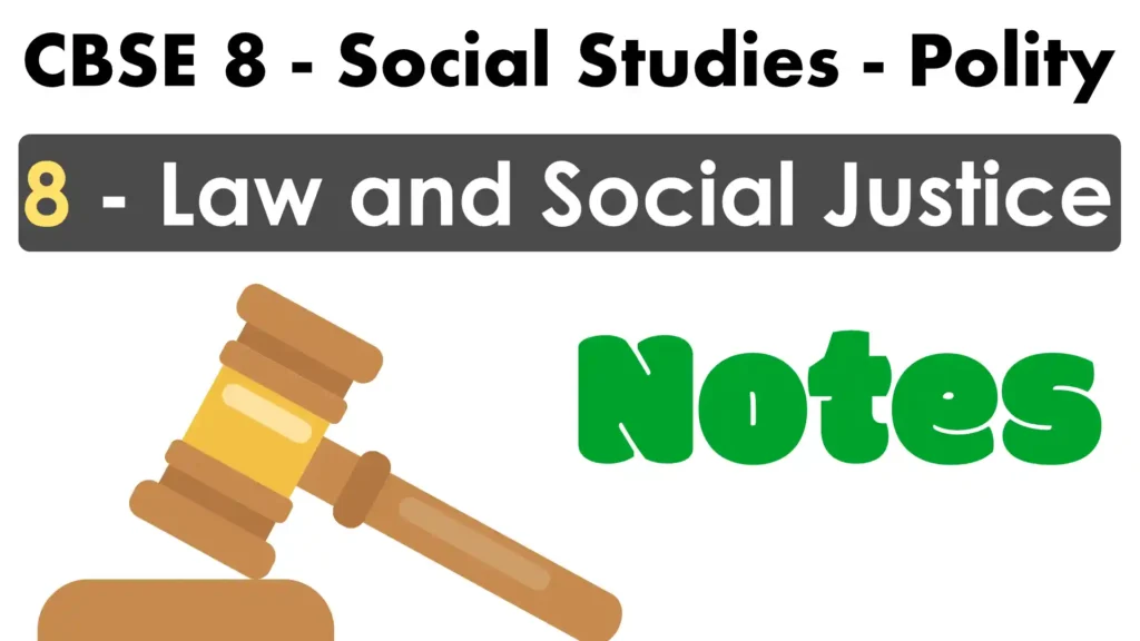 8 Law and Social Justice